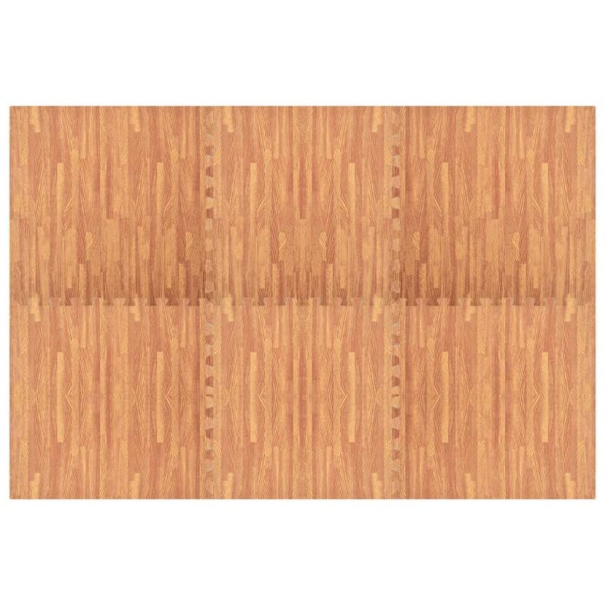 VIDAXL Tapis de sol 6 pcs Grain de bois 2,16㎡ Mousse EVA