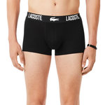 Lacoste X3 Sous vêtement  Homme Lacoste Stretch. Coloris disponibles : Noir