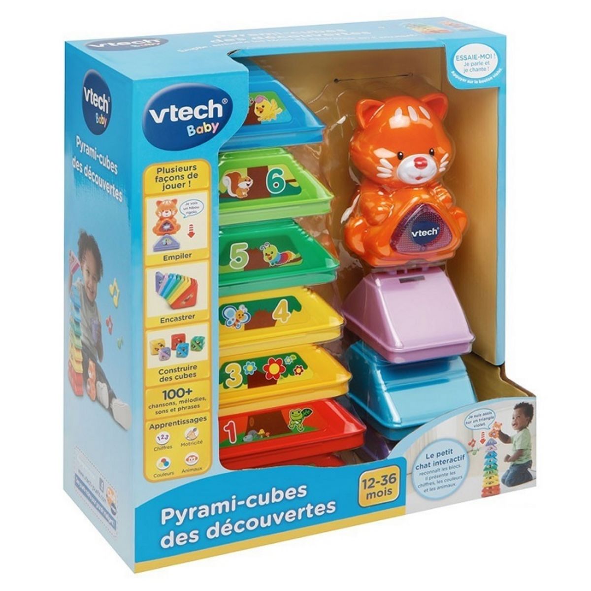 VTECH Pyrami-cubes des découvertes