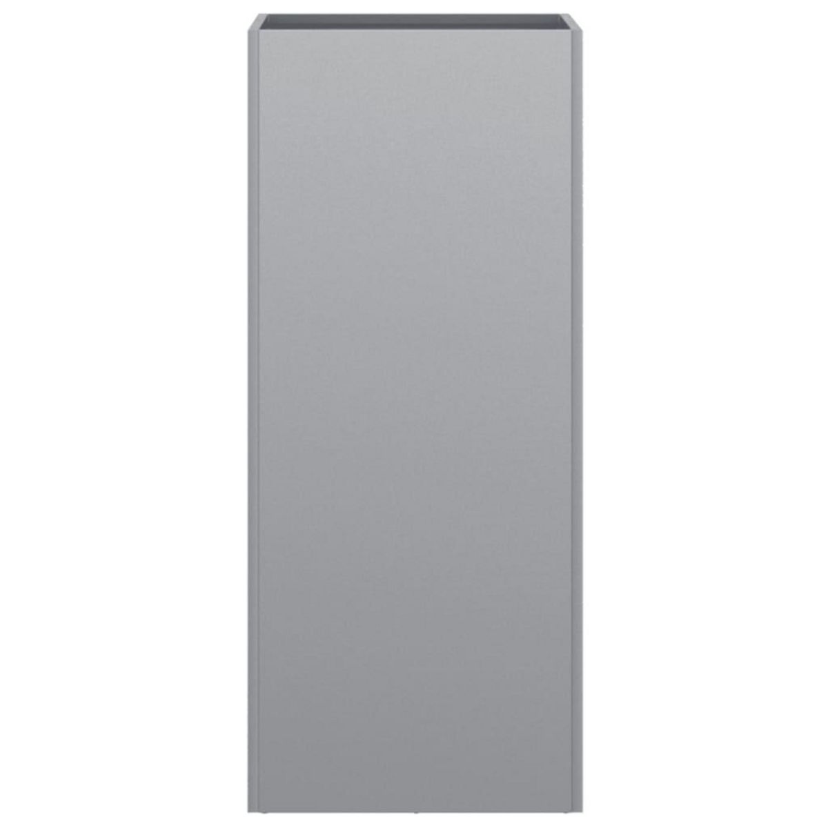 VIDAXL Jardiniere argente 32x29x75 cm acier galvanise