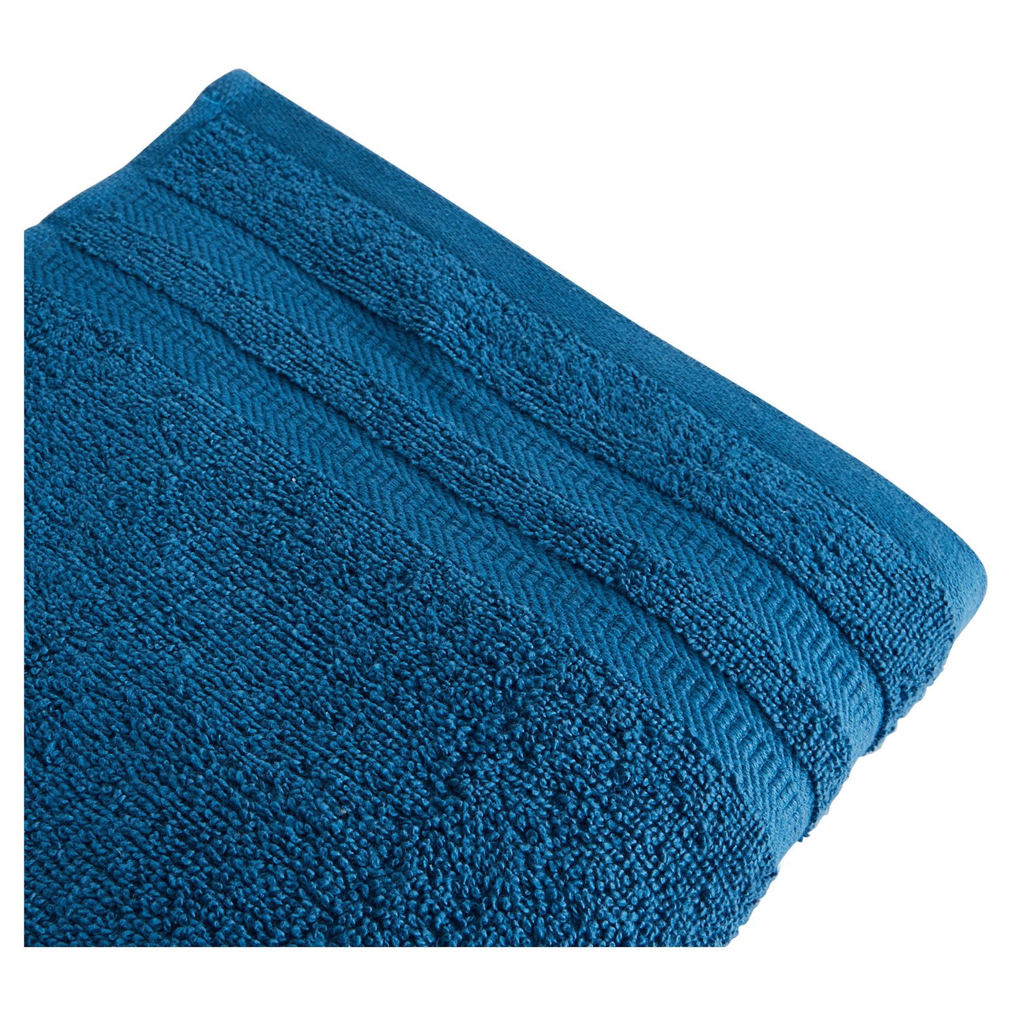 Voir la diapositive 2 : ACTUEL Maxi drap de bain uni en coton 450 g/m²