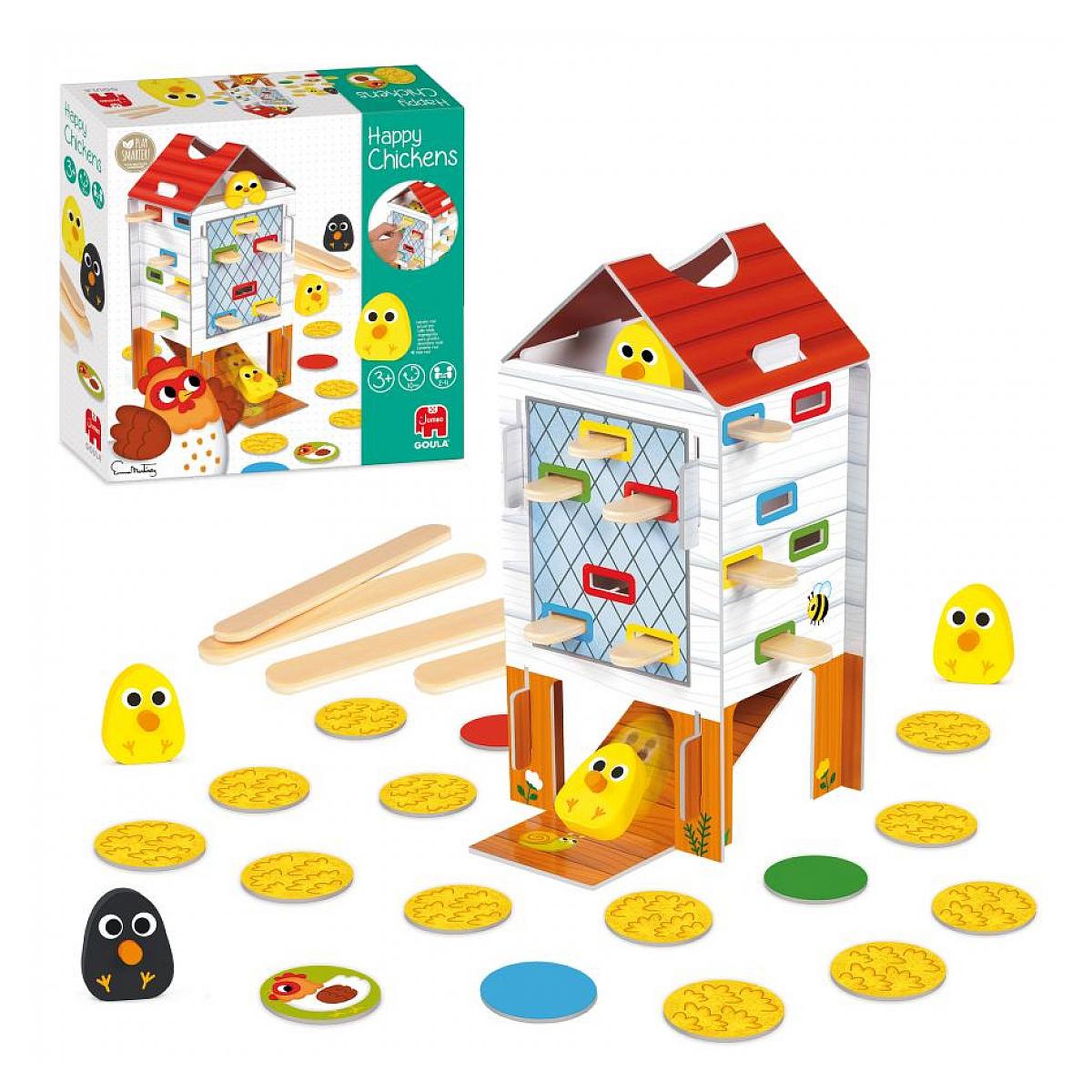 Voir la diapositive 5 : Goula Happy chicken  jeux de societe