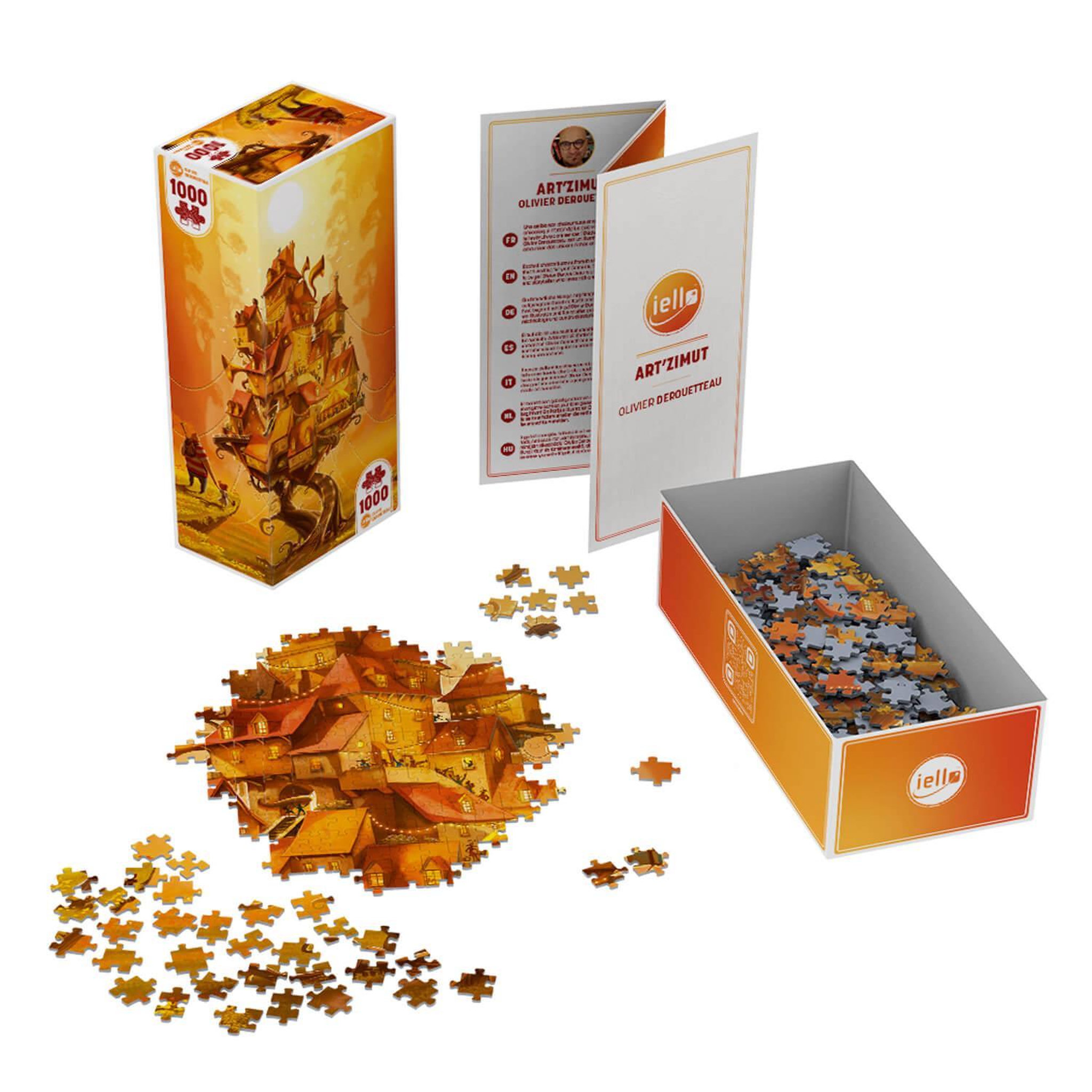 Voir la diapositive 2 : Iello Puzzle 1000 pièces Iello Universe Art'zimut 5