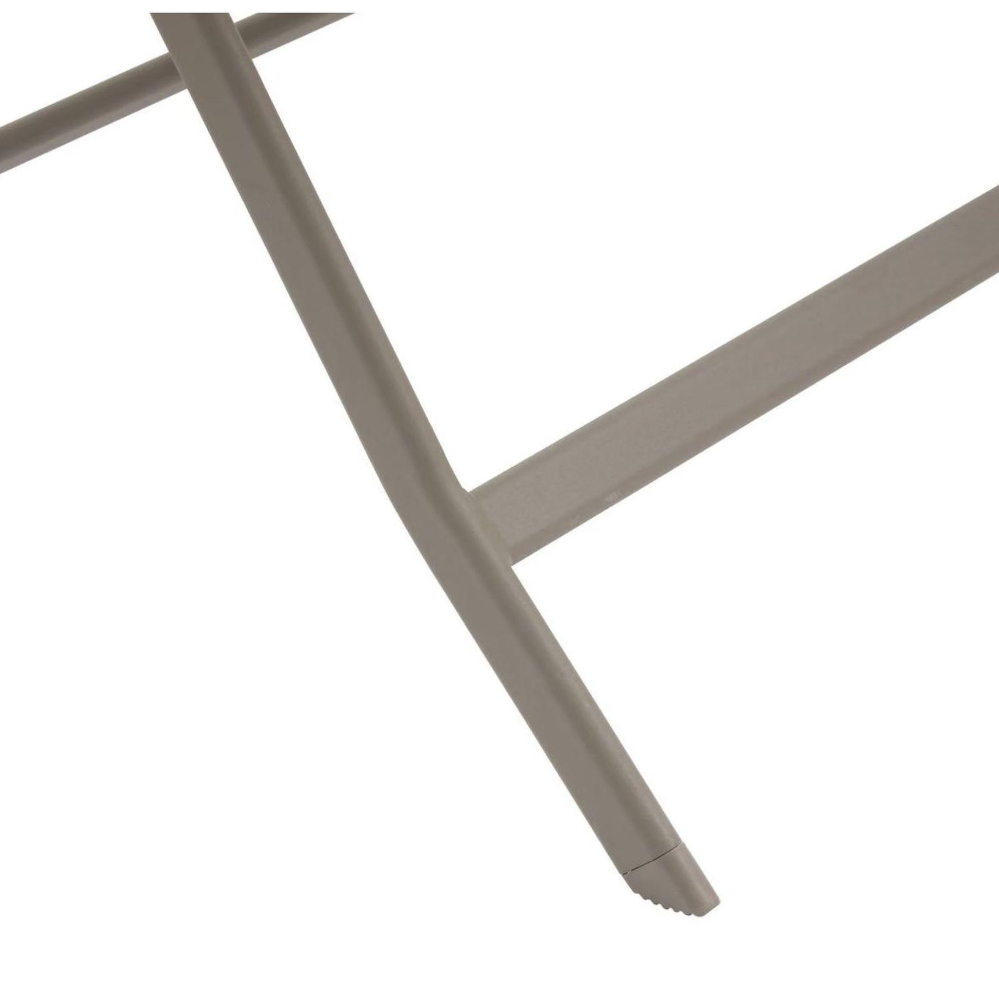 Voir la diapositive 5 : HESPERIDE Table de jardin pliante carrée 4 places azua