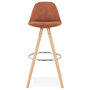 Voir la diapositive 2 : Paris Prix Tabouret de Bar Scandinave  Miro  97cm Marron & Naturel