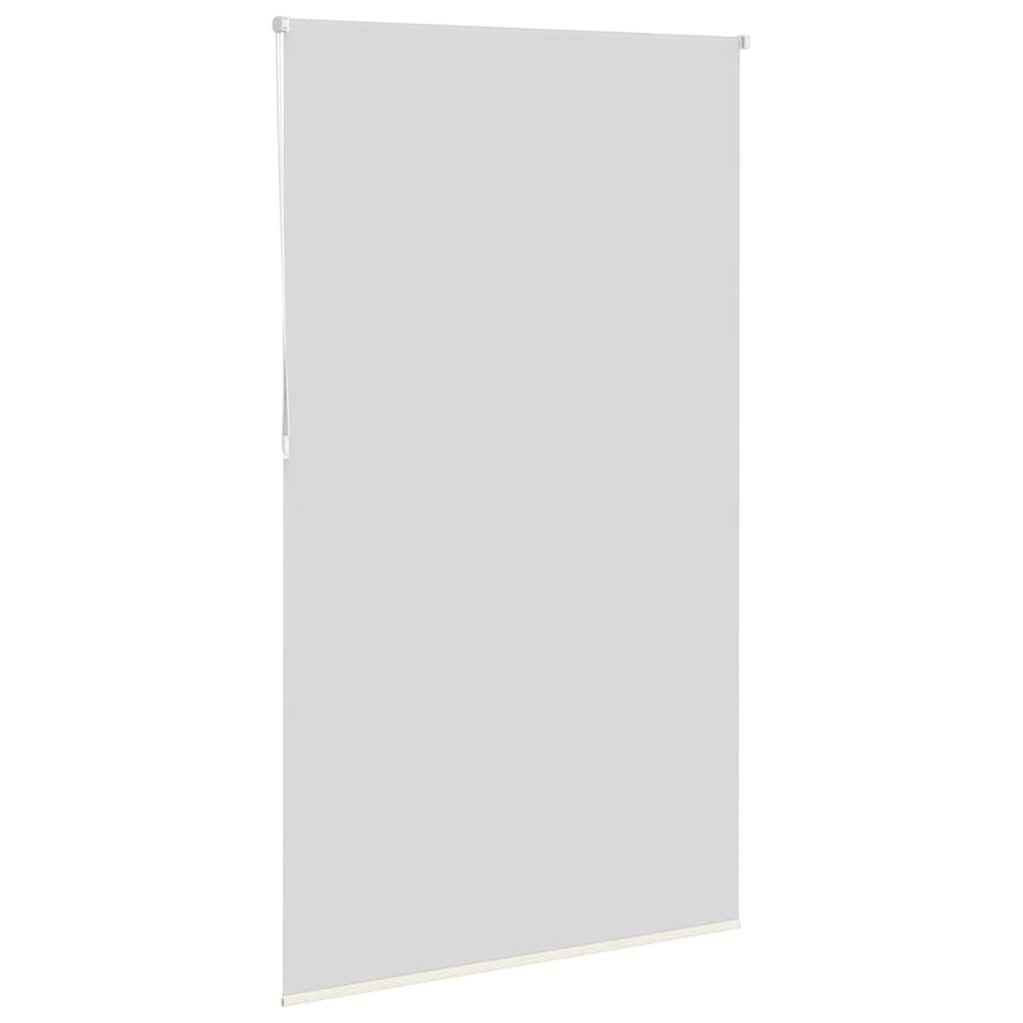 Voir la diapositive 4 : VIDAXL Store enrouleur occultant blanc casse 125x210 cm largeur tissu