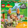 Voir la diapositive 1 : LEGO DUPLO Jurassic World 10939 - L'évasion du T. Rex et du Triceratops