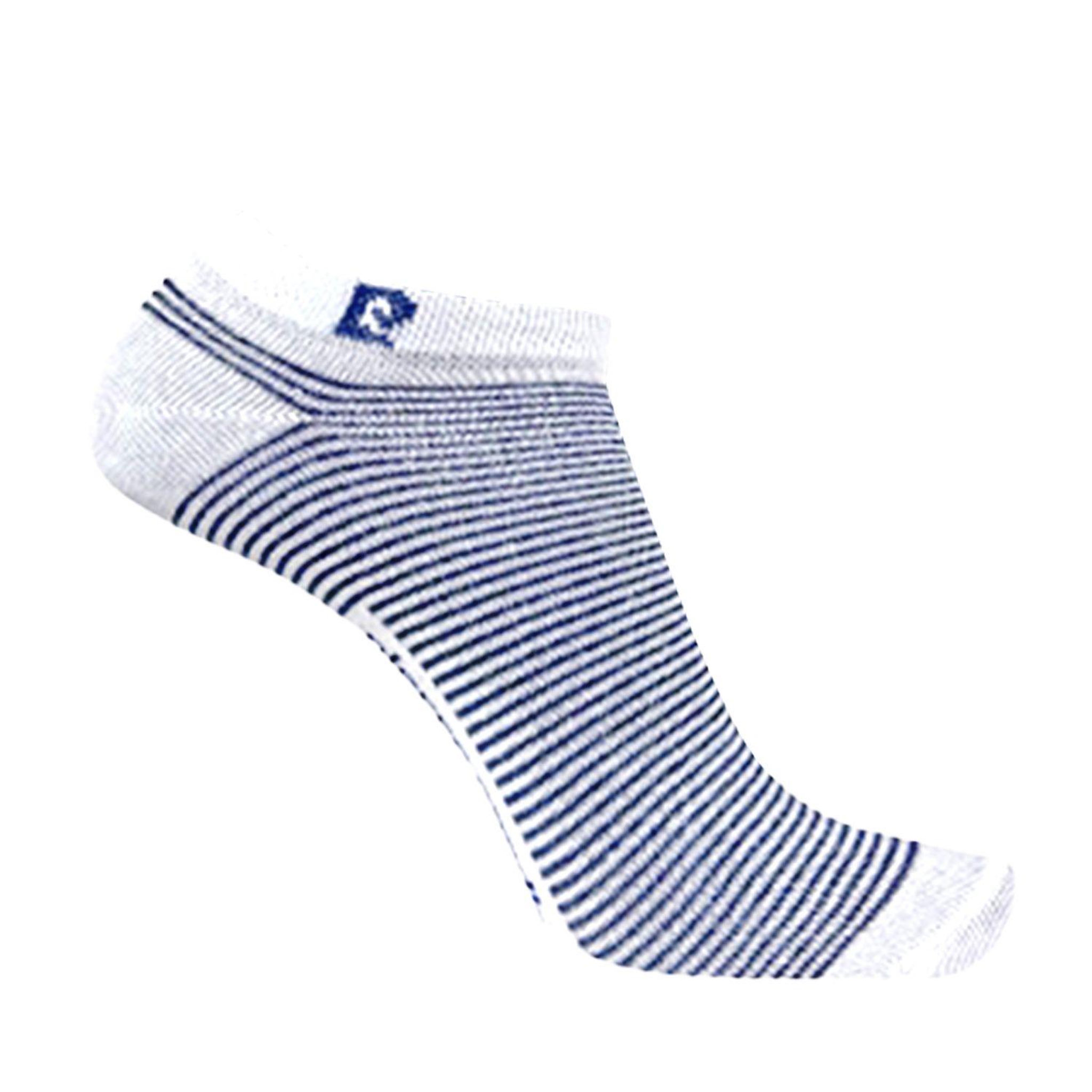 Voir la diapositive 3 : PIERRE CARDIN Lot de 5 paires de chaussettes tiges courtes rayées modèle pc 0373