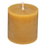 Voir la diapositive 2 : COMPTOIR DE LA BOUGIE Lot de 4 Bougies Votives  Rustic  4,5cm Jaune