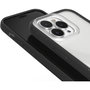 Voir la diapositive 2 : WOODCESSORIES Coque bumper iPhone 14 Pro transparent noir