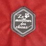Voir la diapositive 3 : Paris Prix Plaid Polaire pour Chien  Patchy  100cm Bordeaux