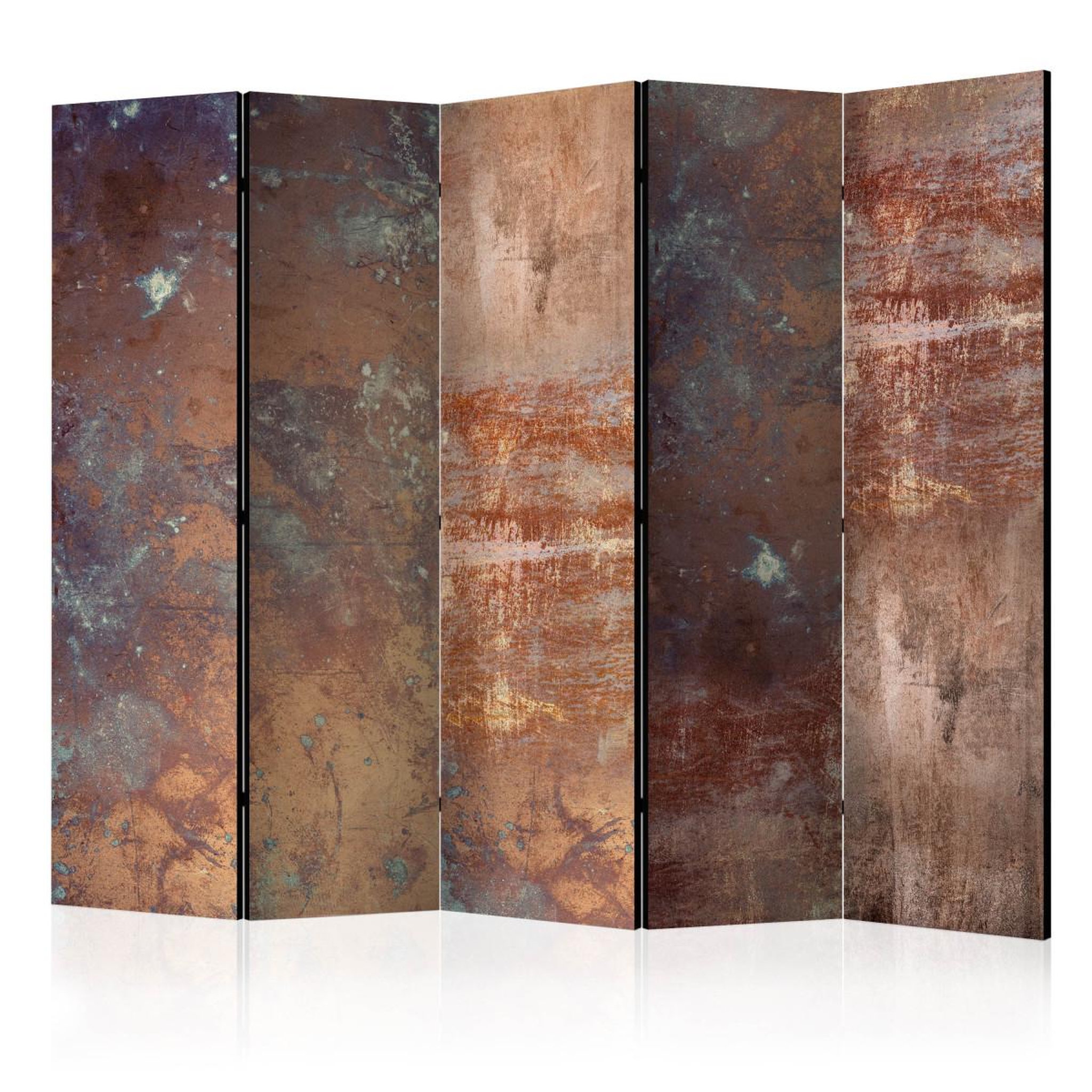 Paris Prix Paravent 5 volets  rusty plate  172x225cm