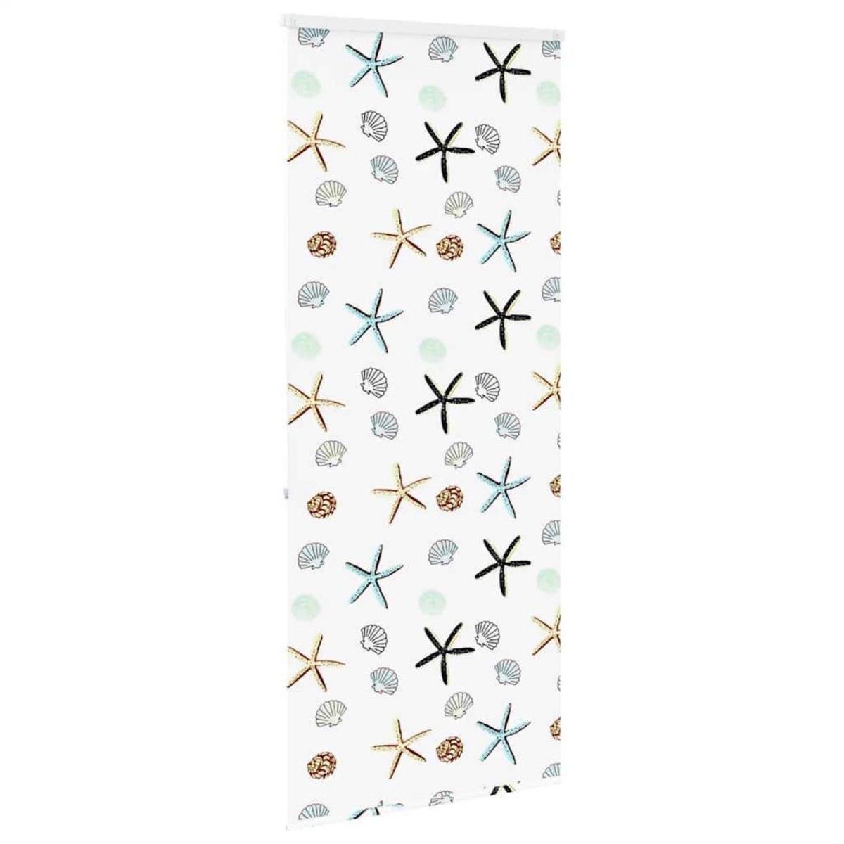 VIDAXL Store enrouleur de douche avec cassette largeur du tissu 86 cm