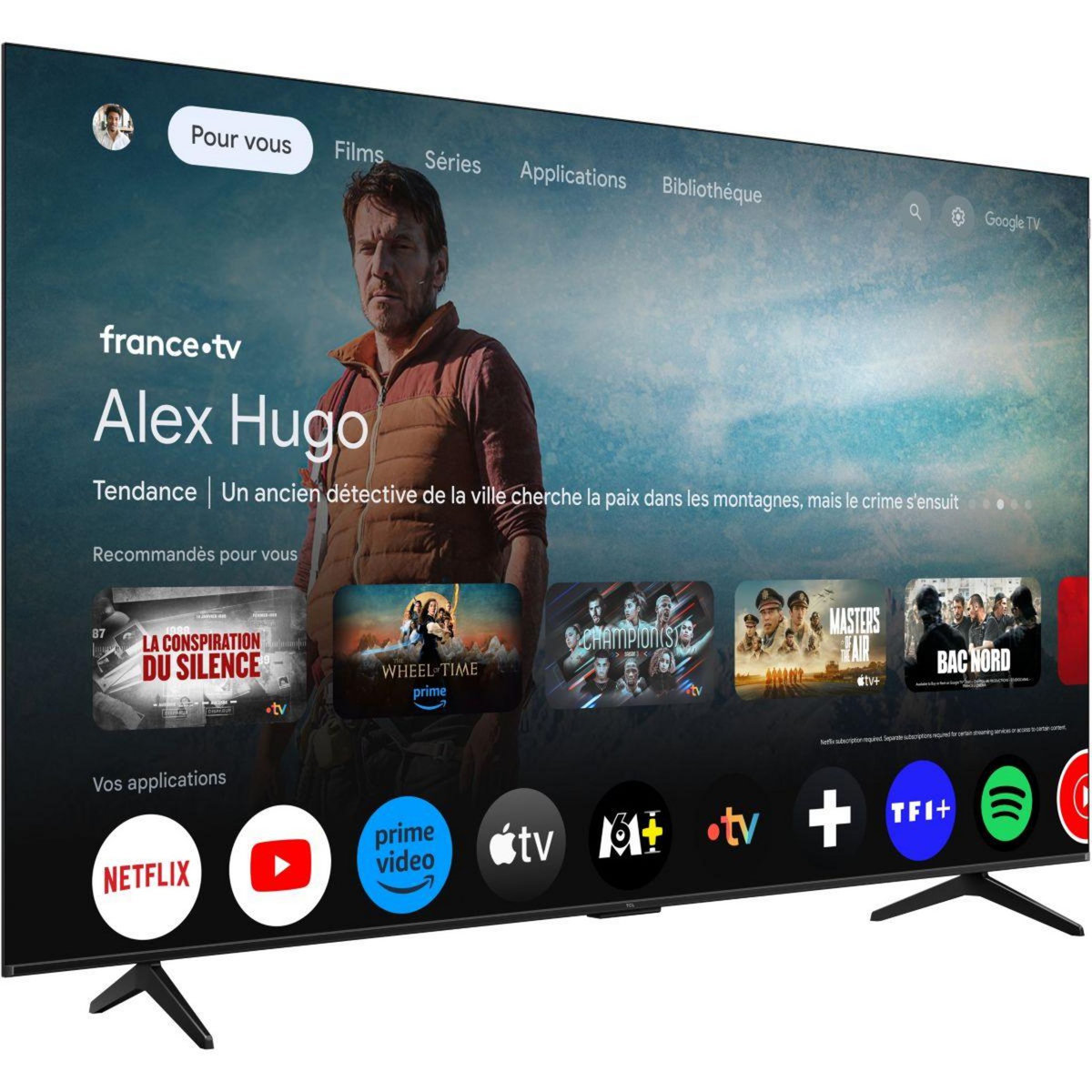 TCL TV QLED 85P79K 2025 - 85 pouces ( 215 cm )