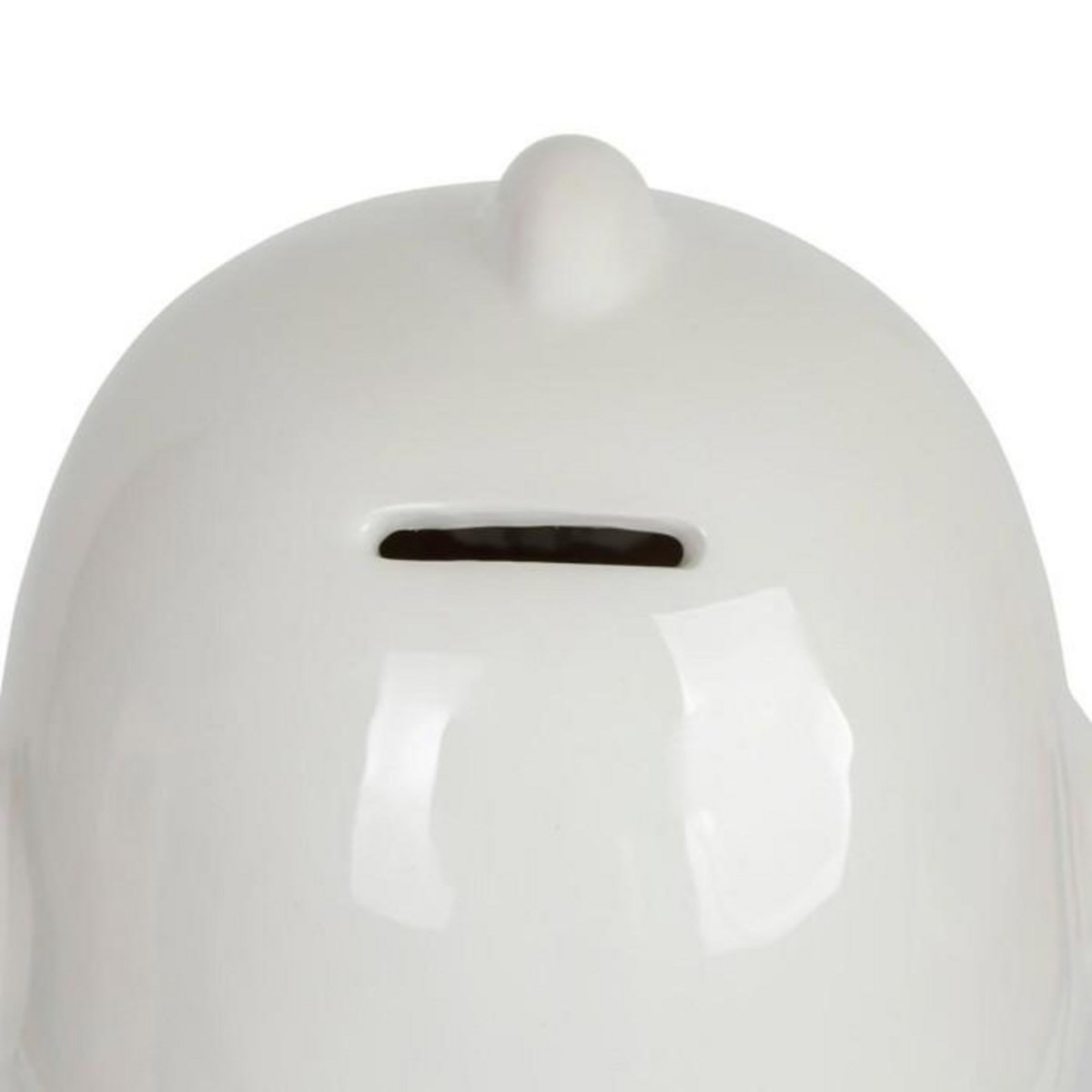 Atmosphera Kids Tirelire Enfant en Dolomite  Poussin  15cm Blanc