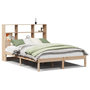 Voir la diapositive 2 : VIDAXL Lit bibliotheque sans matelas 160x200 cm bois massif de pin