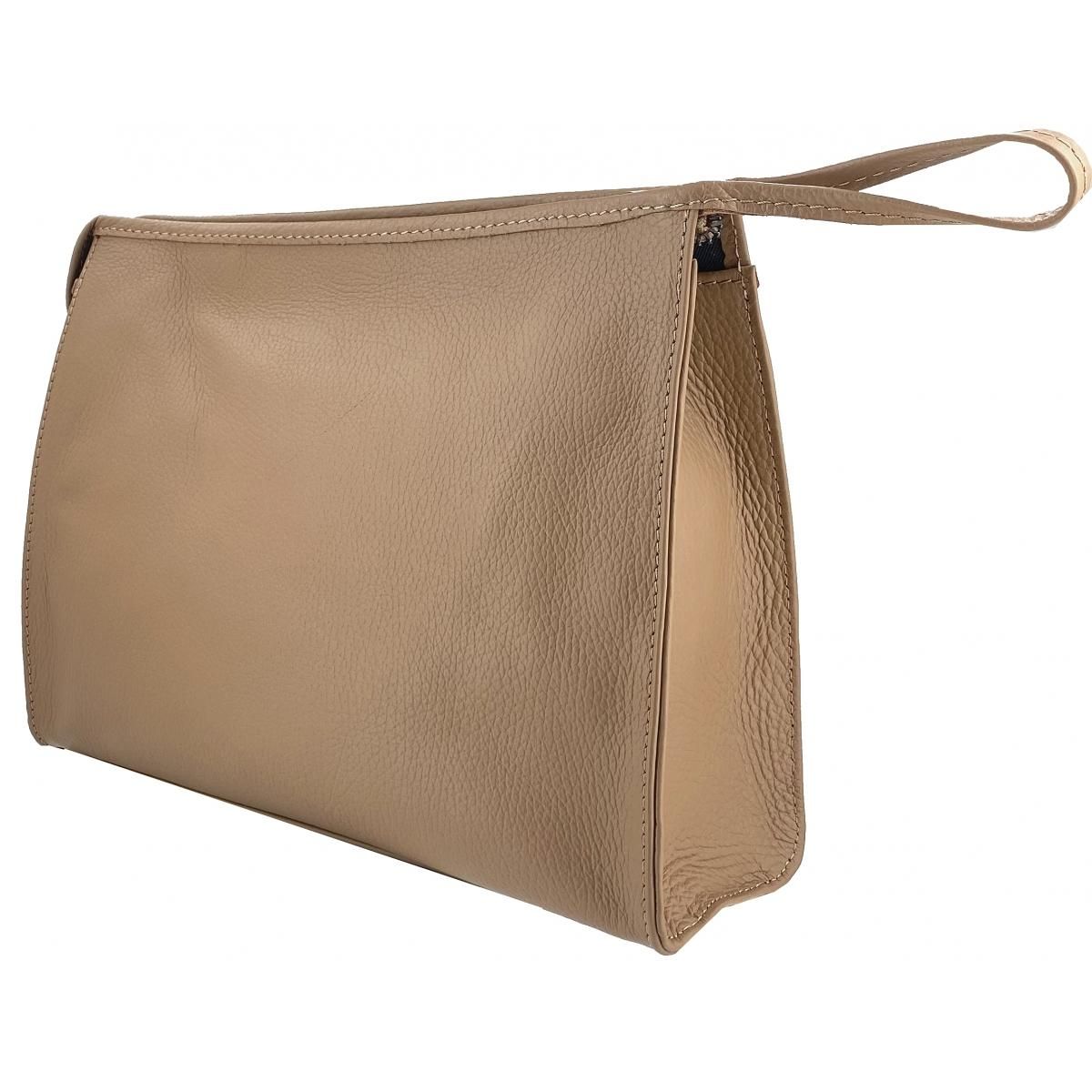 David Jones Trousse de toilette cuir de vachette