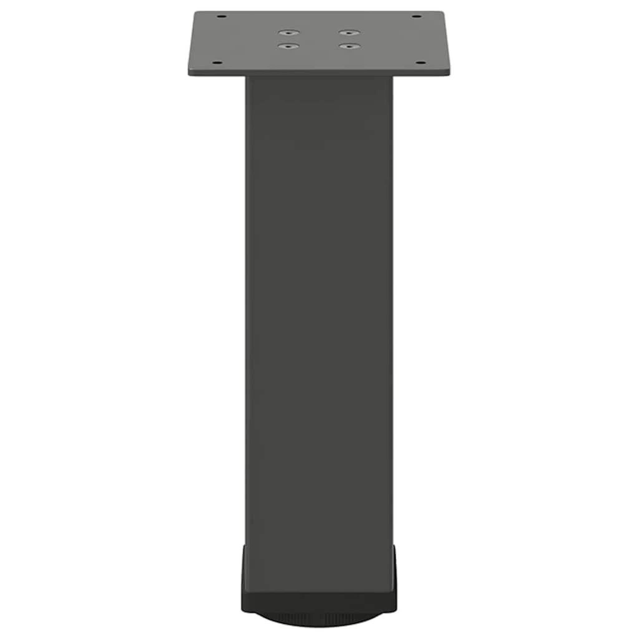 Voir la diapositive 5 : VIDAXL Pieds de table basse 4 pcs anthracite 42-44 cm acier