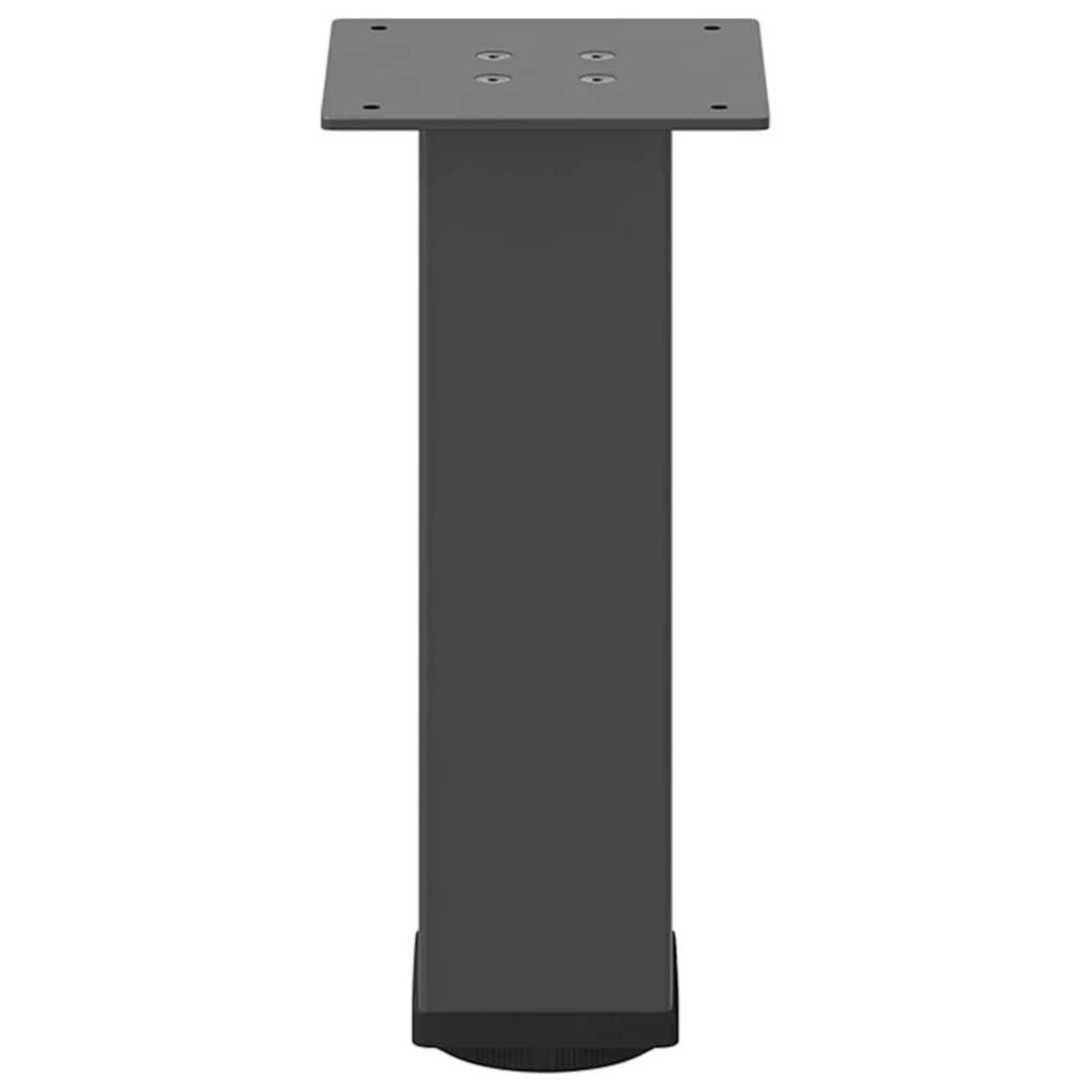 VIDAXL Pieds de table basse 4 pcs anthracite 42-44 cm acier
