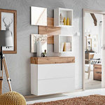 Paris Prix Ensemble Dressing Design  Easy V  190cm Naturel