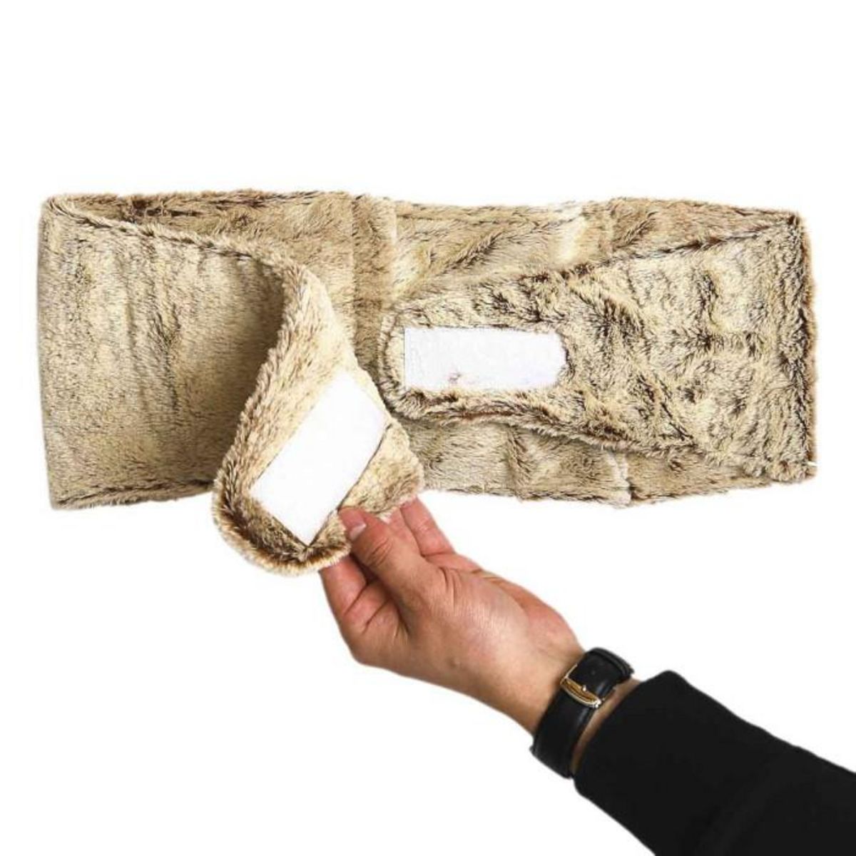 Paris Prix Ceinture Lombaire  Micro-Ondable  116cm Marron