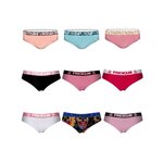 FREEGUN Pack Surprise de 3 Boxers coton femme. Coloris disponibles : Noir