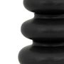 Voir la diapositive 2 : ATMOSPHERA Vase Design en Dolomite  Clothilde  25cm Noir