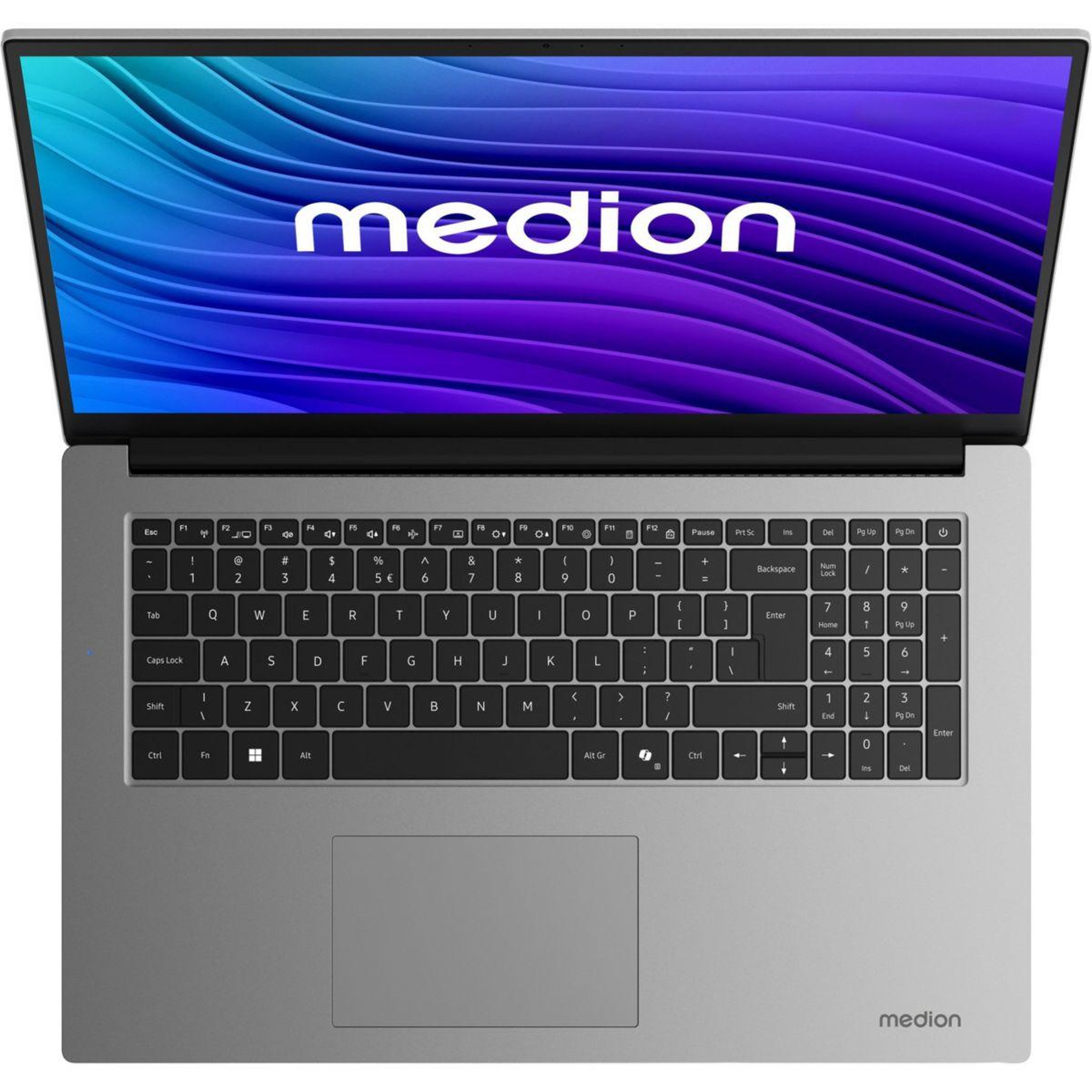 Voir la diapositive 3 : Medion Ordinateur portable avantum 17e1e md600034 m 17,3  intel n100 8 go ram ddr4 ssd 128 go