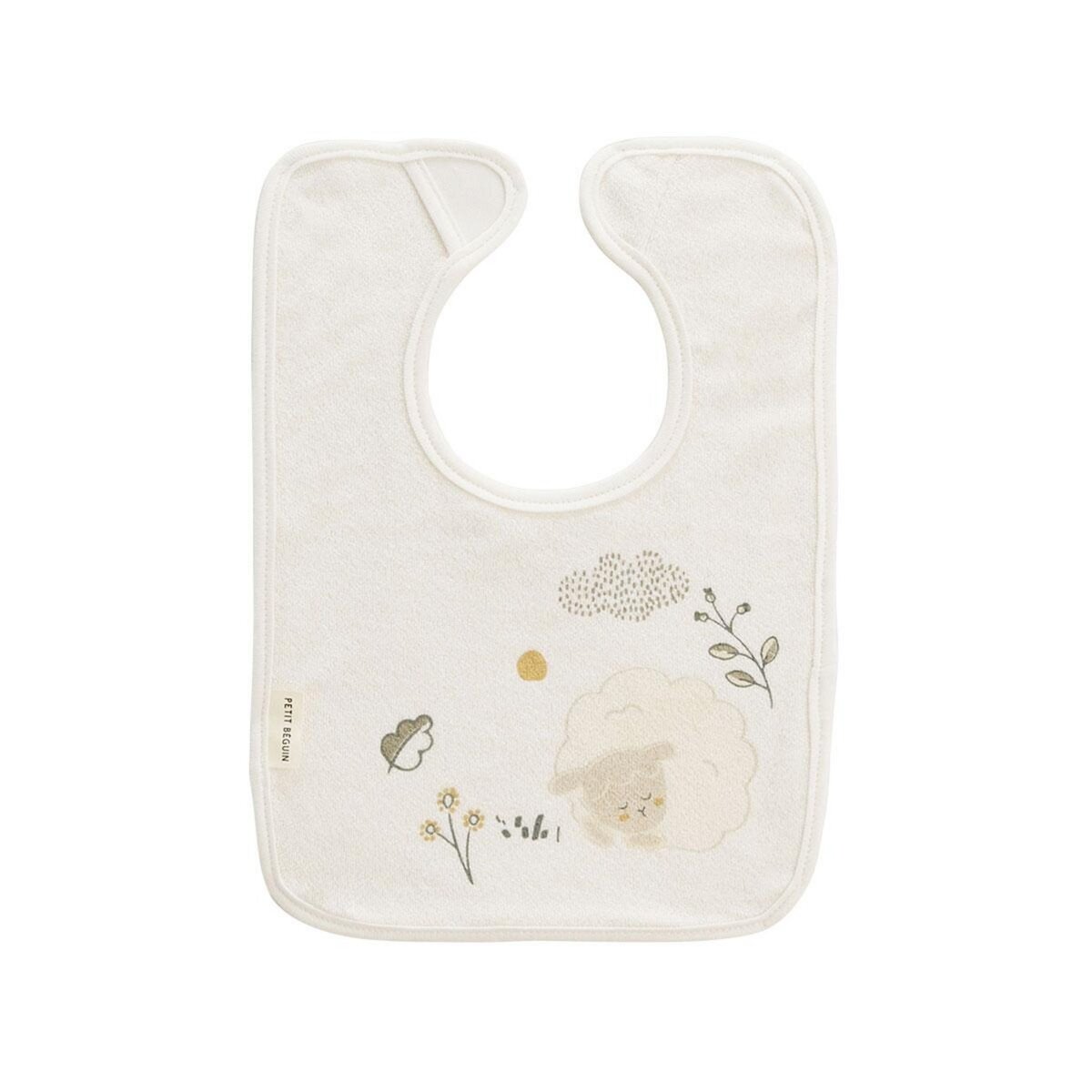 Petit Béguin Lot de 3 bavoirs bébé Câlins