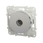 Schneider Electric Prise Tv Odace, Gris Aluminium