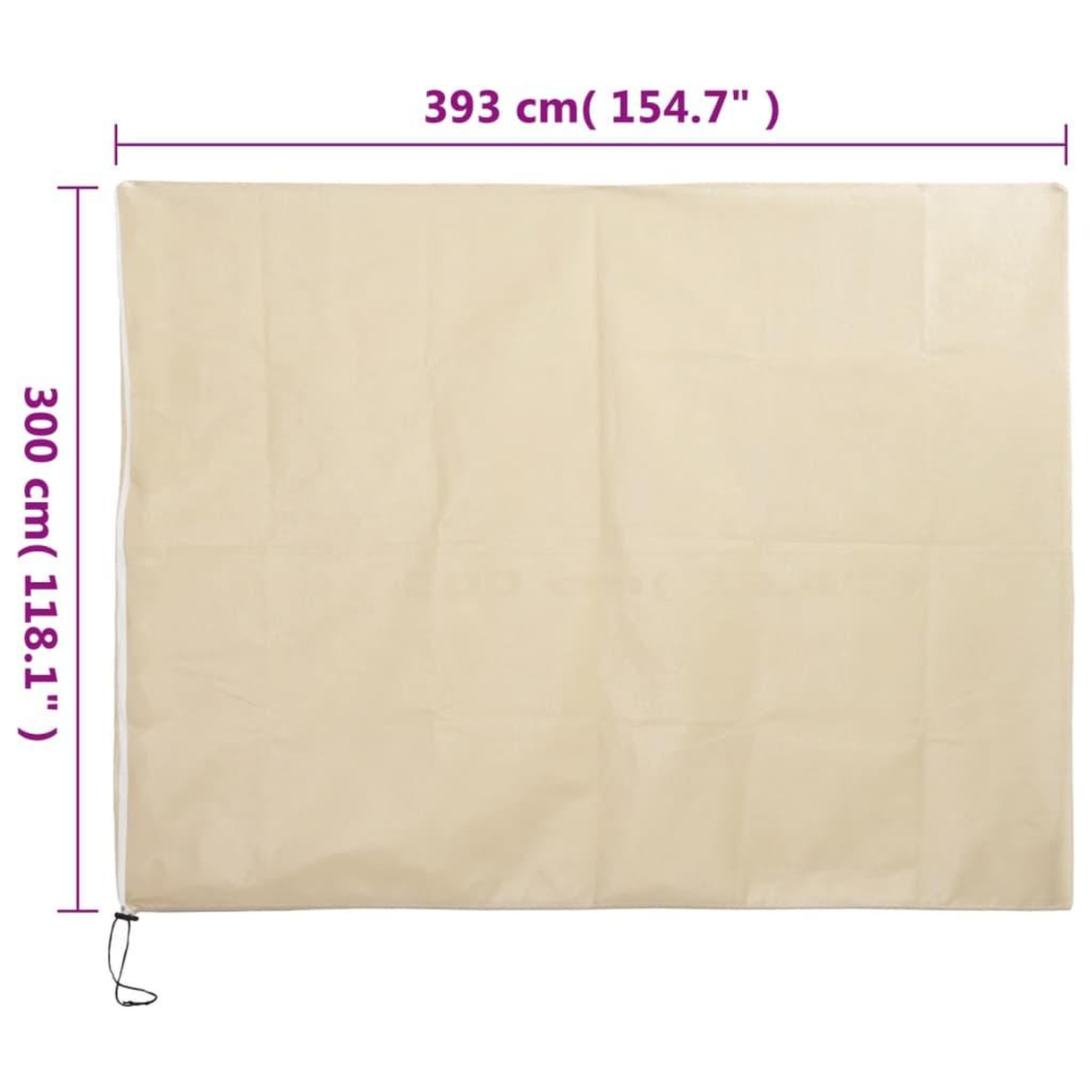 Voir la diapositive 6 : VIDAXL Housse de protection pour plantes avec fermeture eclair 70 g/m²
