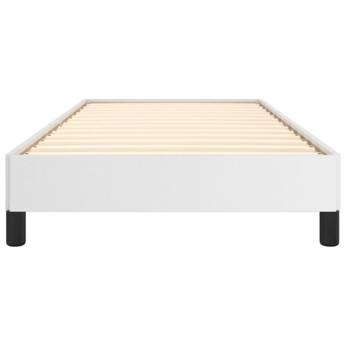 VIDAXL Cadre de lit sans matelas blanc 80x200 cm similicuir