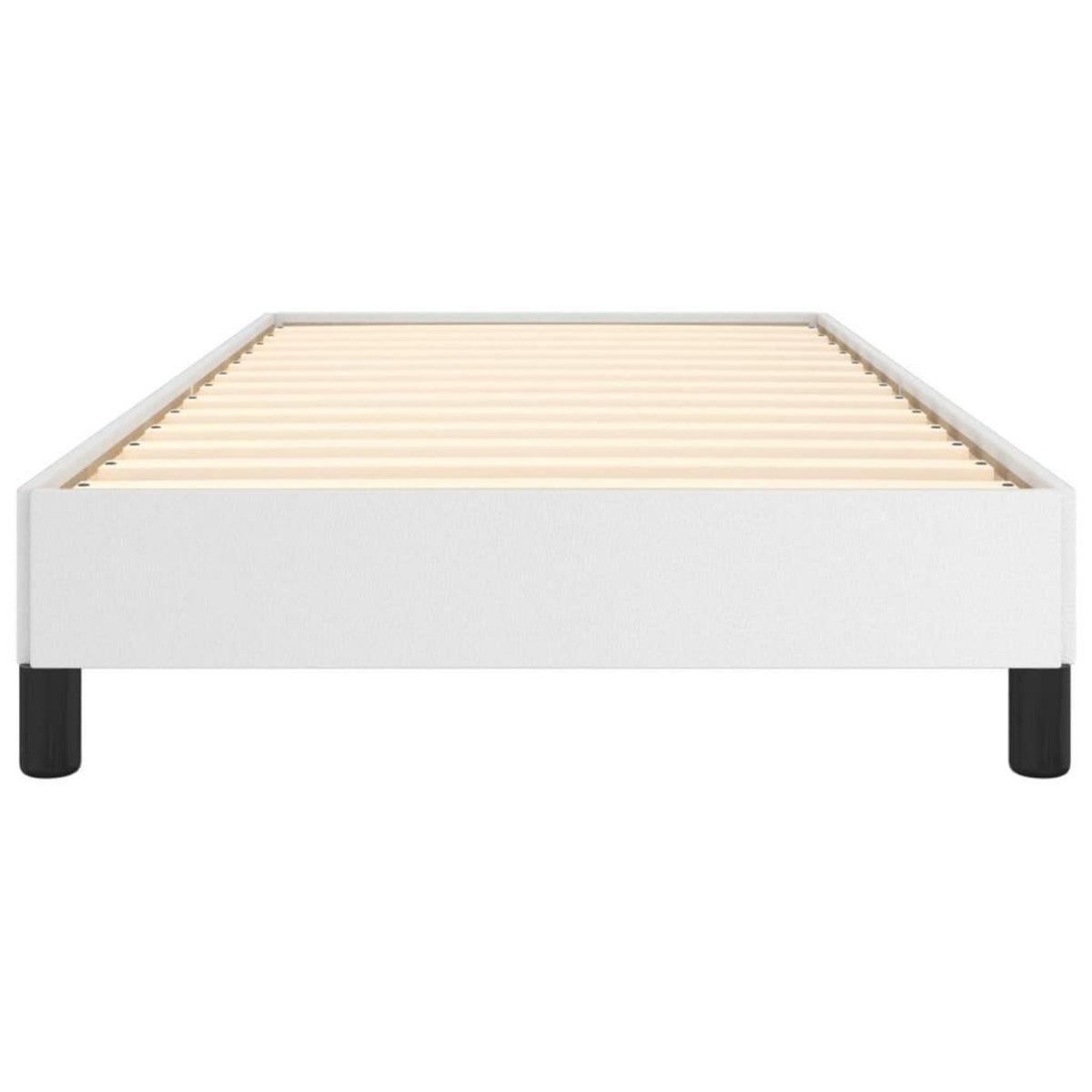 VIDAXL Cadre de lit sans matelas blanc 80x200 cm similicuir