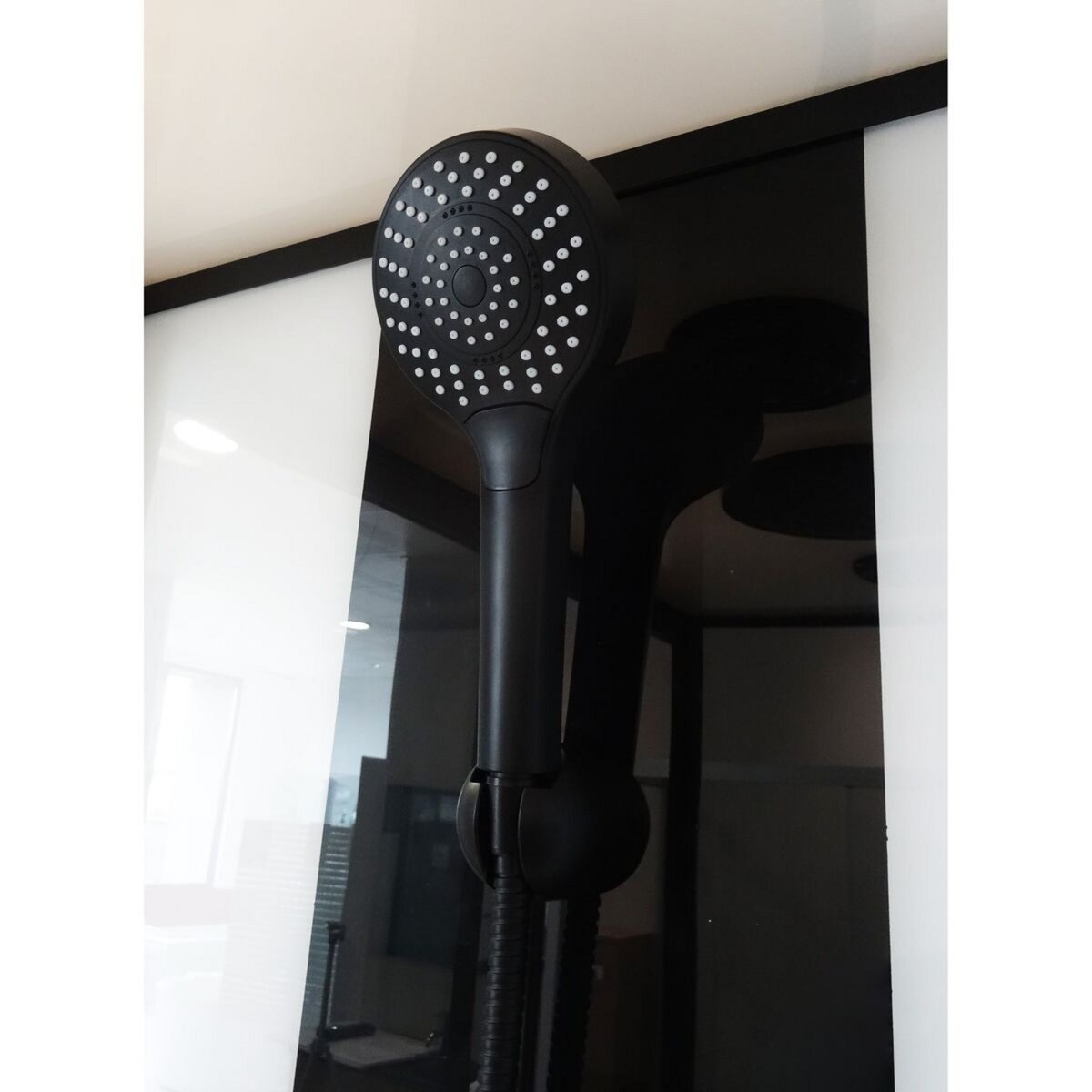 ONDEE Cabine hydromassante NOGEA noir mat - 120x80cm