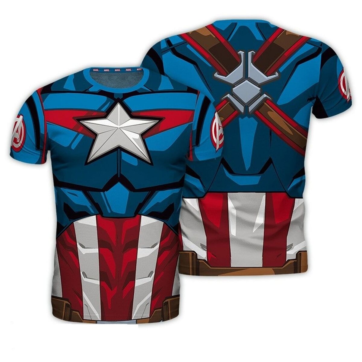 T-shirt réplique Captain America Marvel