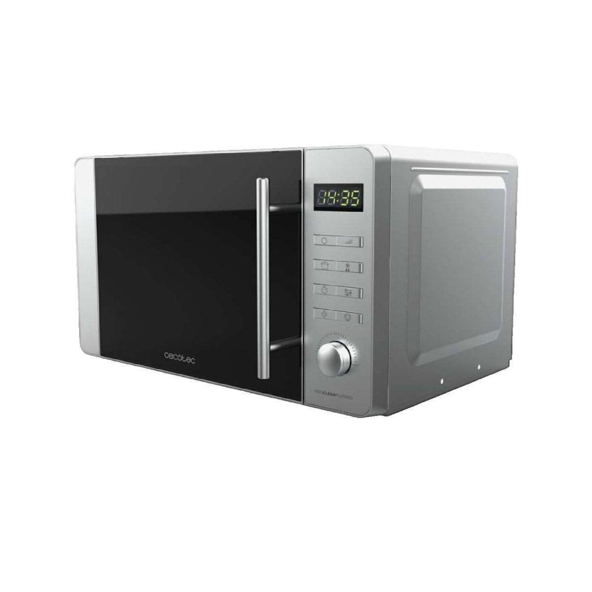 CECOTEC Micro-ondes Cecotec inox sans plateau tournant 20L 700W
