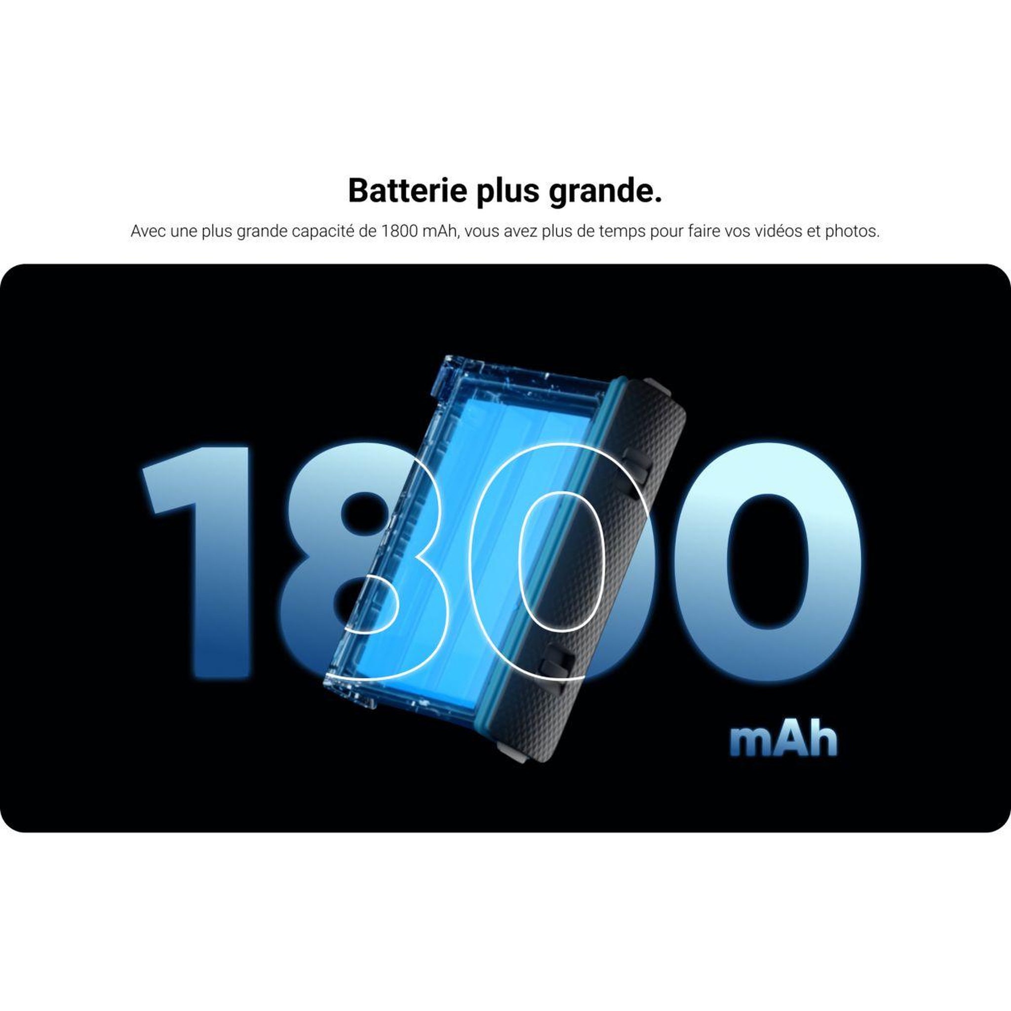 Voir la diapositive 2 : INSTA360 Batterie caméra ONE X3 Batterie