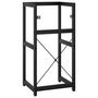 Voir la diapositive 5 : VIDAXL Cadre de lavabo de salle de bain Noir 40x38x83 cm Fer