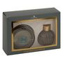 Voir la diapositive 6 : ATMOSPHERA Coffret Senteur 2 Pièces  Albie  8cm Bois de Oud