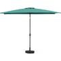 Voir la diapositive 2 : Habitat et Jardin Parasol jardin  Sol 2  - Rectangle - 2 x 3 m - Vert + Dalles à lester incluses