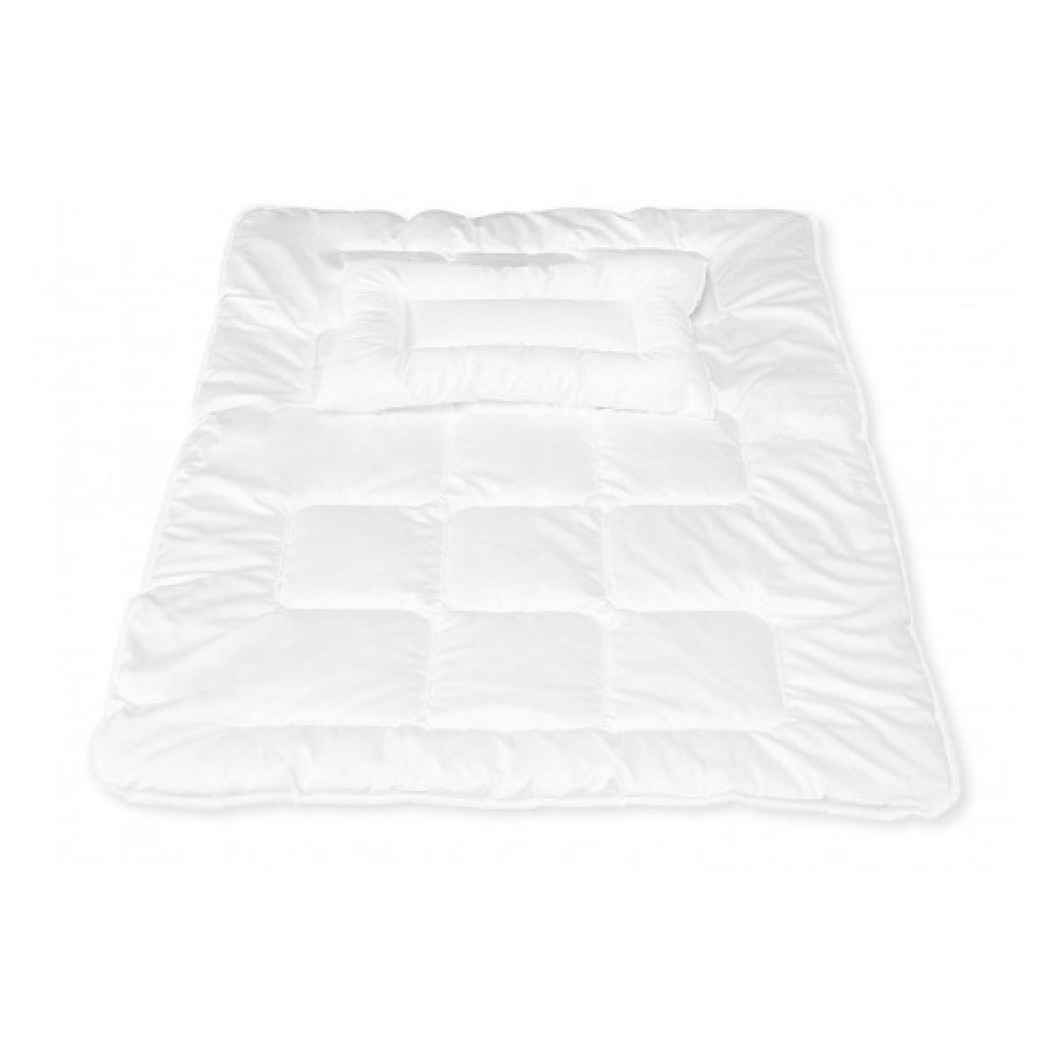 Pinolino Couverture avec oreiller Allergo Housse en coton rembourrage polyester