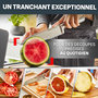 Voir la diapositive 5 : TEFAL Bloc couteaux Eversharp Pro inox 5pcs + ciseaux