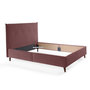 Voir la diapositive 2 : BEST MOBILIER Dali - cadre de lit - 160x200 - en velours