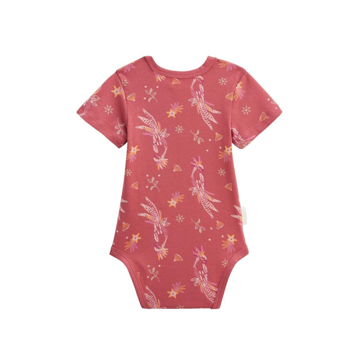 Petit Béguin Lot de 2 bodies bébé manches courtes Fiesta