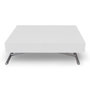Voir la diapositive 1 : Paris Prix Table Basse Relevable  Lift  120-190cm Blanc