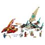 Voir la diapositive 2 : LEGO Ninjago 71748 - La bataille de catamarans