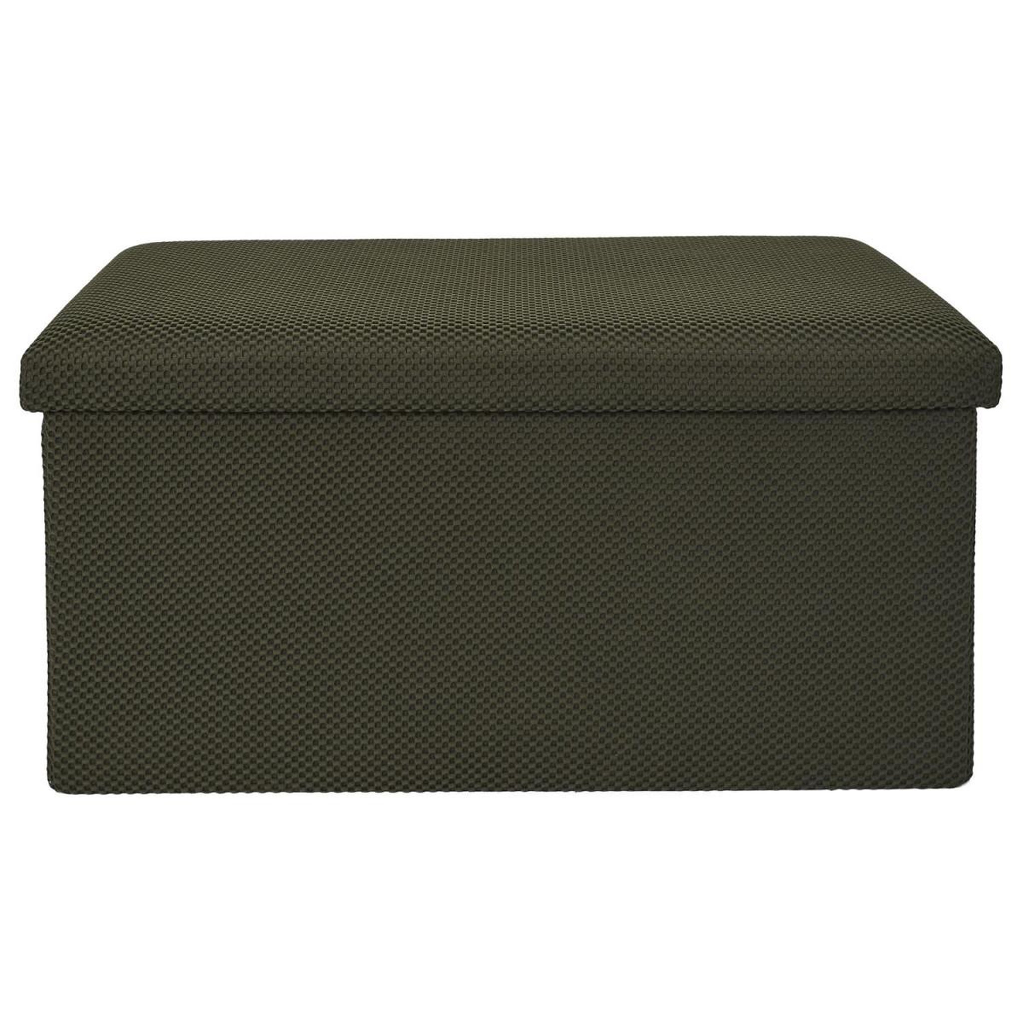 Voir la diapositive 2 : The Home Deco Factory Banquette coffre pliable  atome  76cm kaki