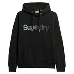 SUPERDRY Sweat à Capuche  Femme Superdry Tonal Core. Coloris disponibles : Noir