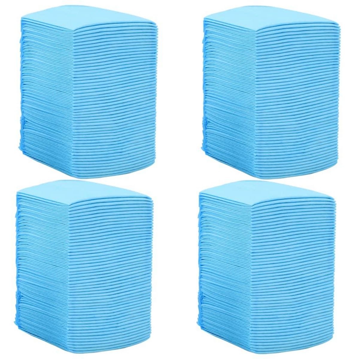 VIDAXL Tapis d'hygiene pour chiens 200 pcs 45 x 33 cm Tissu non tisse