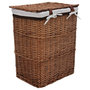 Voir la diapositive 4 : VIDAXL Panier a linge Marron Saule